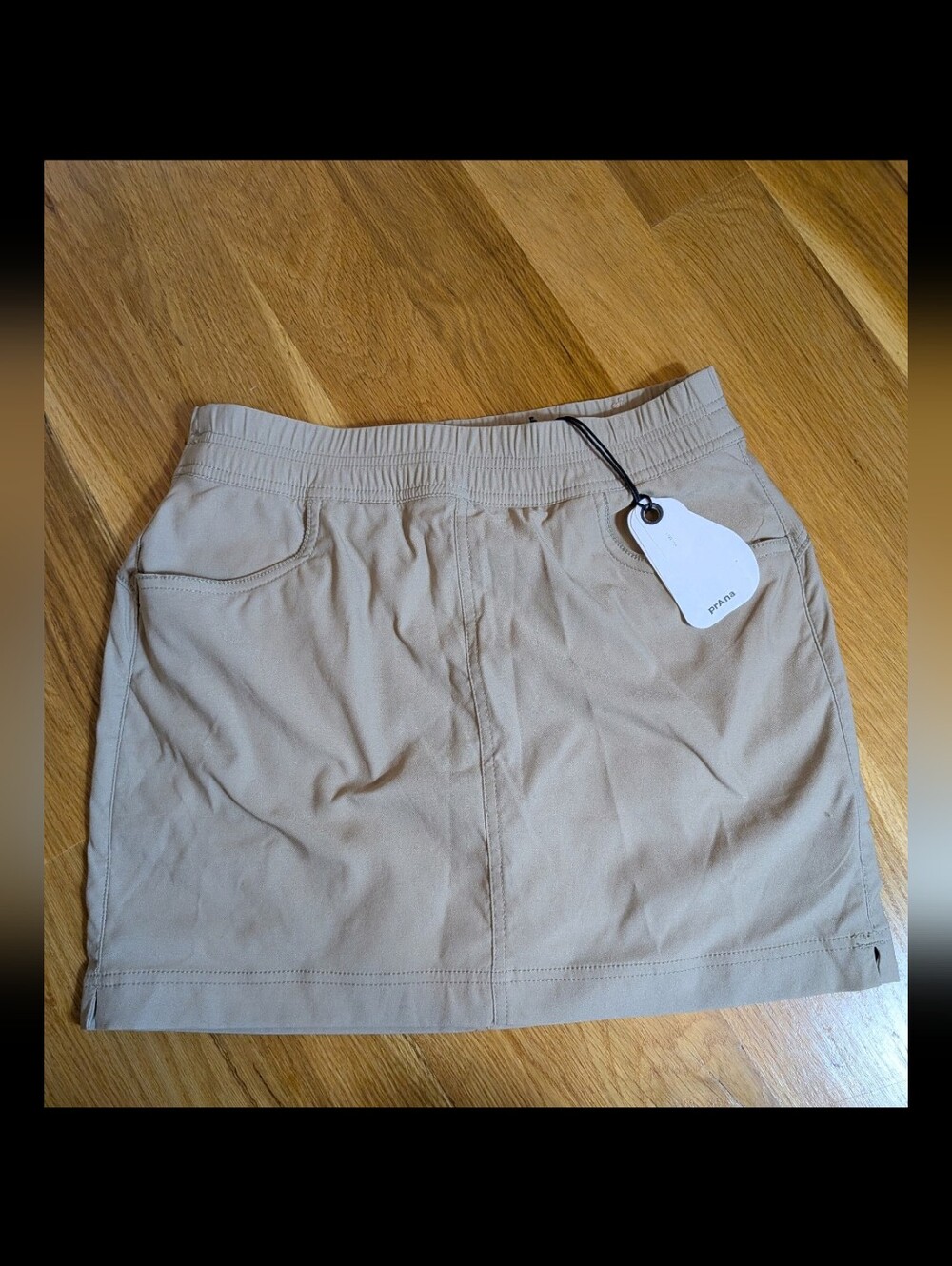 Prana Khaki Beige Women's Active Skort